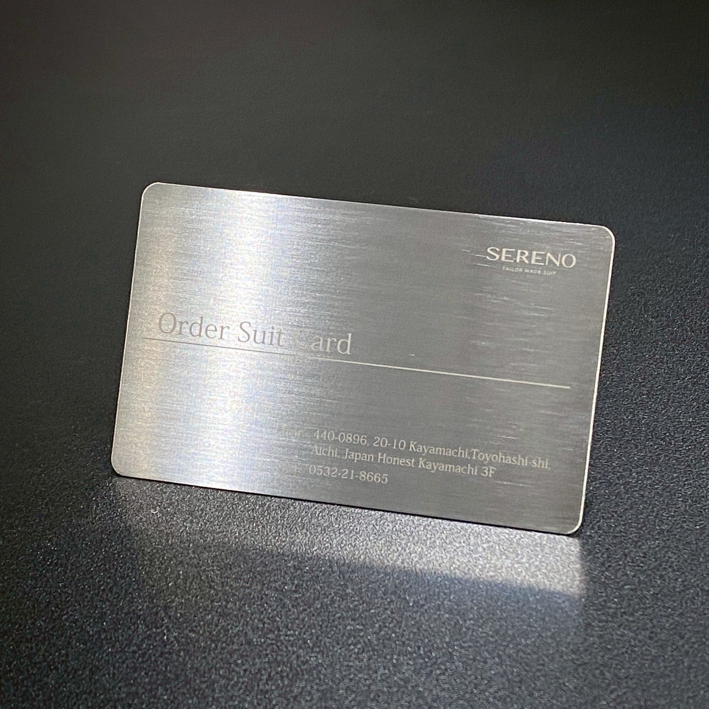 Order Suit Card / ギフトカード